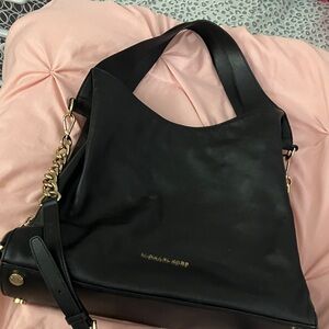 Michael Kors Black Leather Women's Bag